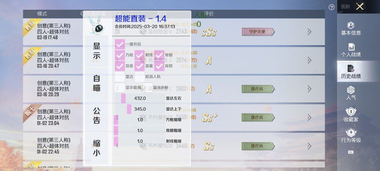 和平精英祈宇容器直装版免费绘制辅助 v12.11_